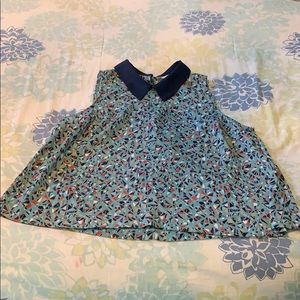 Cute BCBG Turquoise Collared Shirt